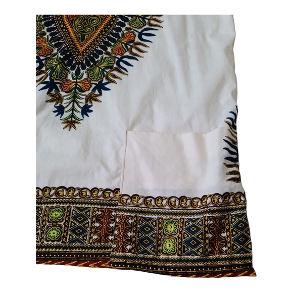 Vintage 1970s Jamaican Dashiki Boho Chic - Picture 6 of 9